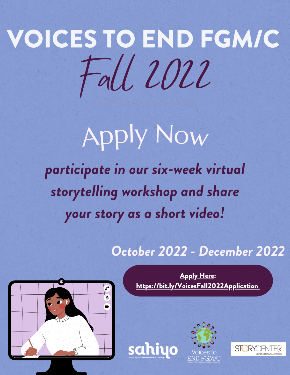 Flyer Annoucing Fall Workshop